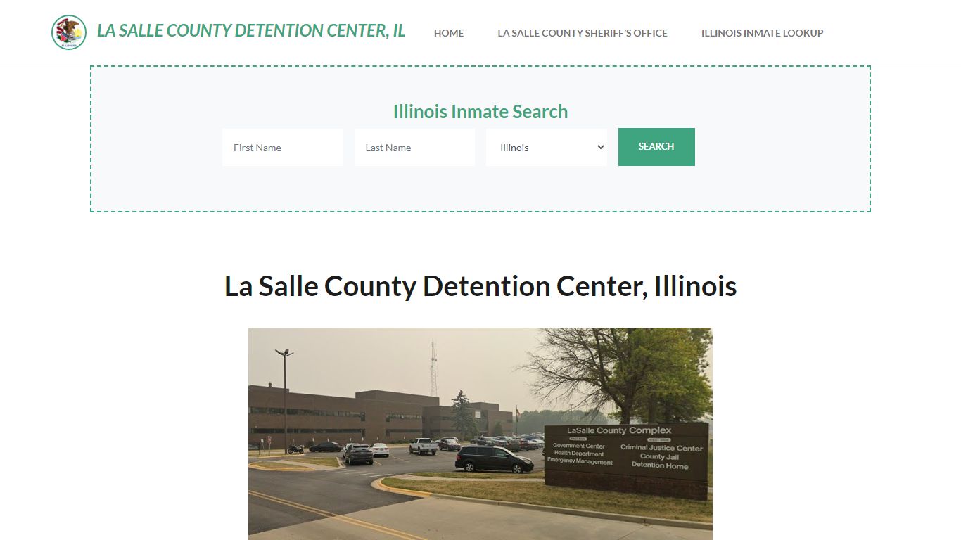 La Salle County Detention Center, IL Inmate Roster, Offender Search